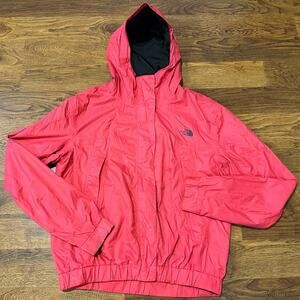 The North Face Women's Precita DryVent Hooded Rain Jacket Pink Size Medium